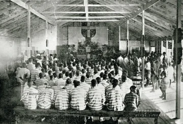  Patriotas dominicanos presos, durante la ocupación de 1916 a 1924.
