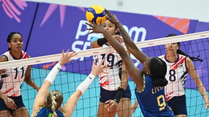 Sexteto RD irá hoy por el bronce tras caer ante Brasil Sexteto RD irá hoy por el bronce tras caer ante Brasil