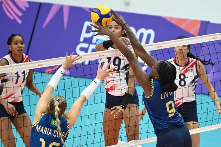 Sexteto RD irá hoy por el bronce tras caer ante Brasil
