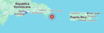 Un temblor de magnitud 5,2 sacude parte de la República Dominicana