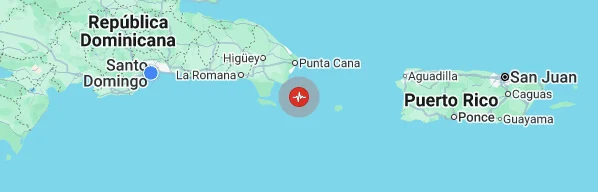 Un temblor de magnitud 5,2 sacude parte de la República Dominicana