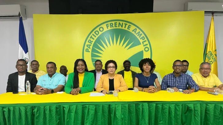Frente Amplio exhorta al presidente Abinader a observar ley orgánica que instituye Código Penal