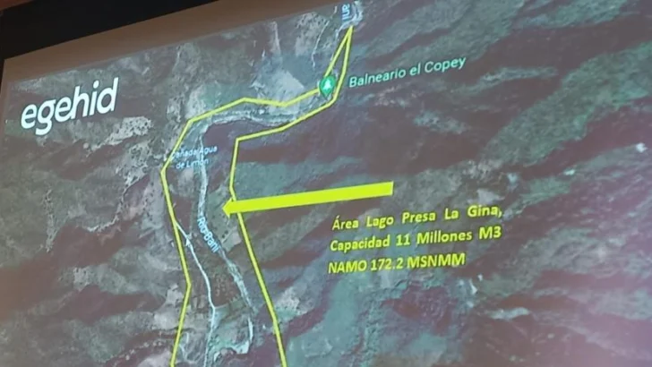 Construcción de presa de La Gina inicia en noviembre