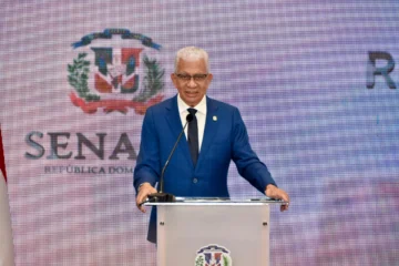  Ricardo de los Santos, presidente del Senado. FOTO Juan Guio. ACENTO