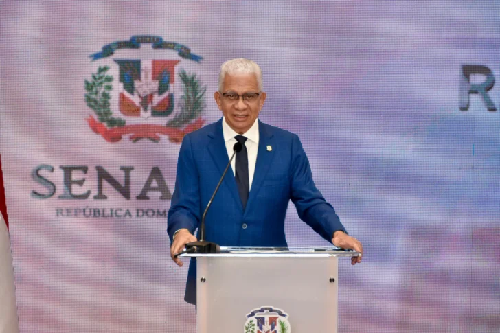  Ricardo de los Santos, presidente del Senado. FOTO Juan Guio. ACENTO