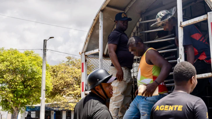 Migración detiene a 1,192 indocumentados