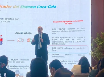 Sistema Coca-Cola destaca impacto económico en RD con más de RD$ 21.7 mil millones en valor agregado 