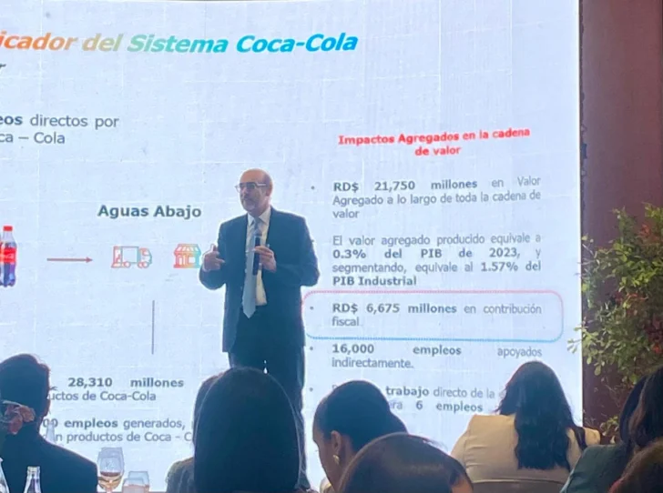 Sistema Coca-Cola destaca impacto económico en RD con más de RD$ 21.7 mil millones en valor agregado 