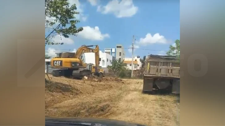 Residentes denuncian construcción de vertedero en urbanización Toribio Camilo