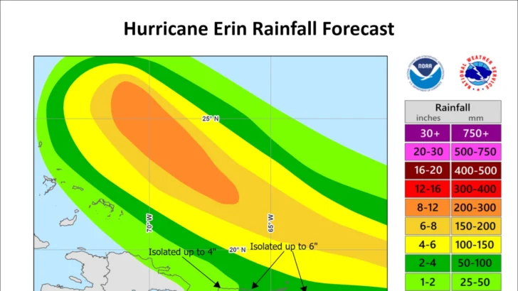 Erin se convierte en el primer huracán de la temporada 2025