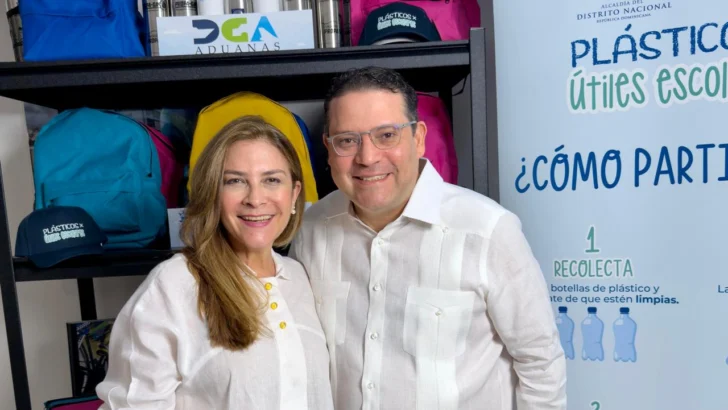Alcaldía del Distrito Nacional y Aduanas con todo listo para Plásticos por Útiles Escolares