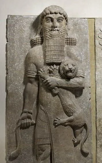  Gilgamesh, rey de Uruk. El poema épico que se le dedicó fue el primer libro escrito que nos ha llegado.