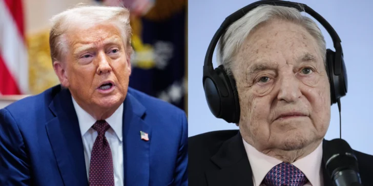 Trump pide imputar a magnate Soros por crimen organizado y apoyo a protestas violentas