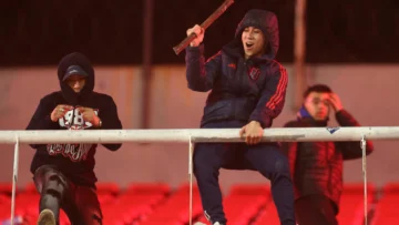 Argentina: 10 heridos y 90 detenidos en partido de Independiente-U de Chile