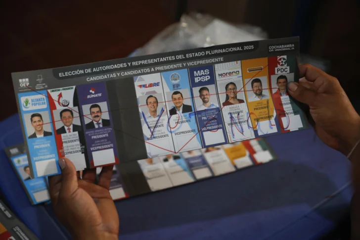 'Nulo, nulo', la constante en el conteo en un centro de votación en región afín a Morales