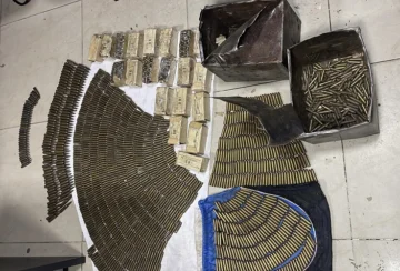 Policía incauta miles de municiones de armas de guerra y de otros calibres