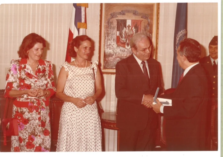  Visita Oficial de Pérez de Cuéllar.