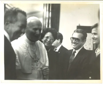  Visita de Su Santidad Juan Pablo II, a Santo Domingo, en 1984.