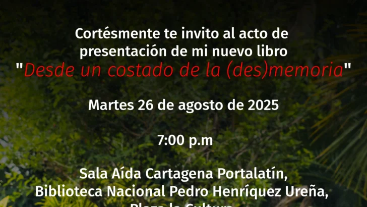 Gustavo Olivo Peña informa de la puesta en circulación del libro “Desde un costado de la (des)memoria” Gustavo Olivo Peña informa de la puesta en circulación del libro “Desde un costado de la (des)memoria”
