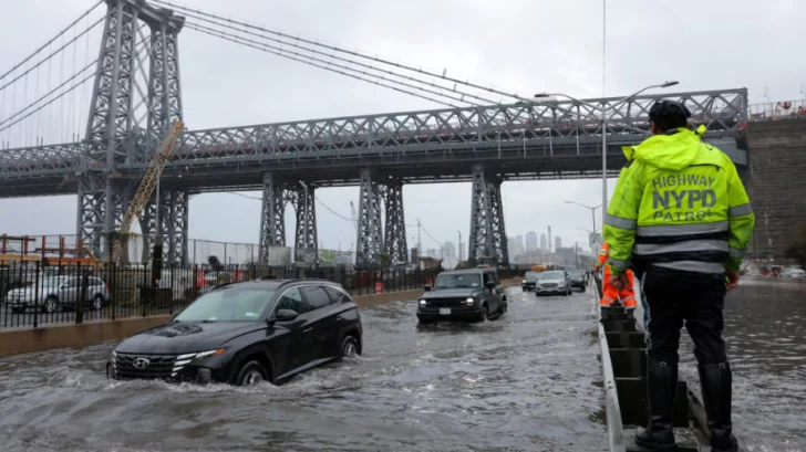Nueva York y Nueva Jersey declaran estado de emergencia por nuevas inundaciones