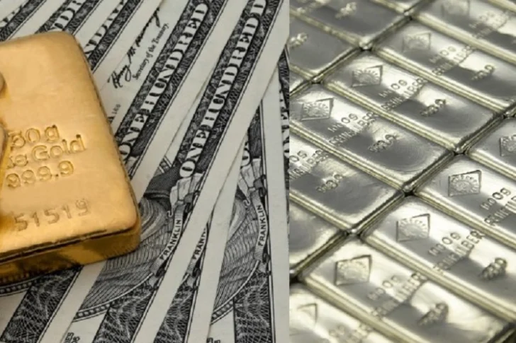 La plata y el oro suben, apoyados en debilidad del dólar e incertidumbres