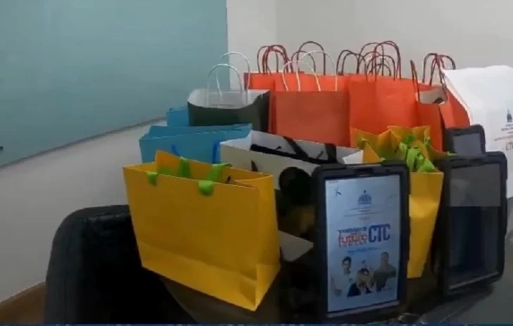 CTC lleva tablets a niños del Hospital Infantil Robert Reid Cabral