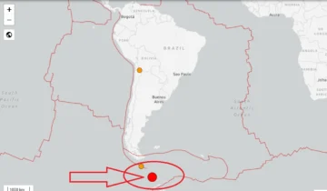 Terremoto de 7,6 de magnitud en la Antártida chilena