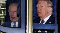 Trump realiza segunda histórica visita de Estado al Reino Unido