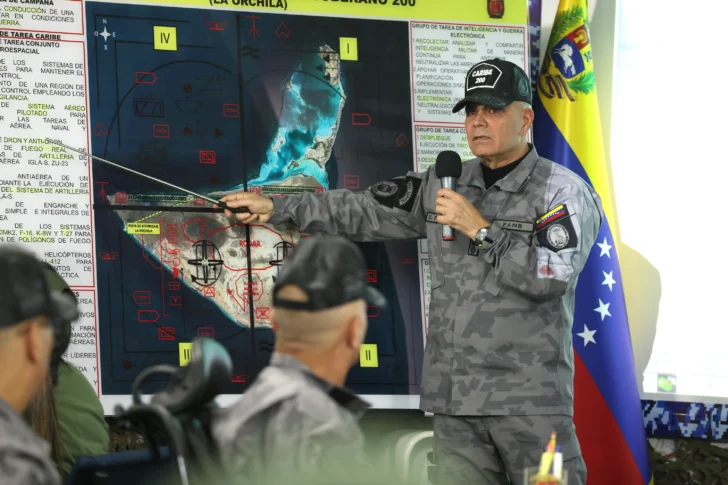 Venezuela destaca papel de su principal órgano operativo militar ante 'hostilidad' de EEUU