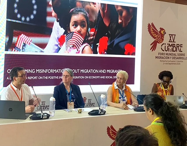 Flor Rojas llama a despolarizar el discurso migratorio con políticas basadas en datos