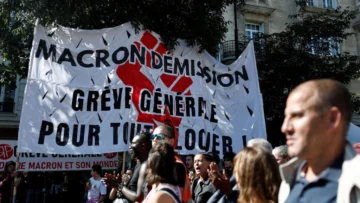 Francia: los sindicatos anuncian 400.000 manifestantes contra el plan de recortes