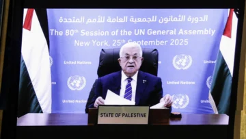 En vivo l No se podrá lograr la paz si no se hace justicia y no se puede hacer justicia si Palestina no es libre: Abbas