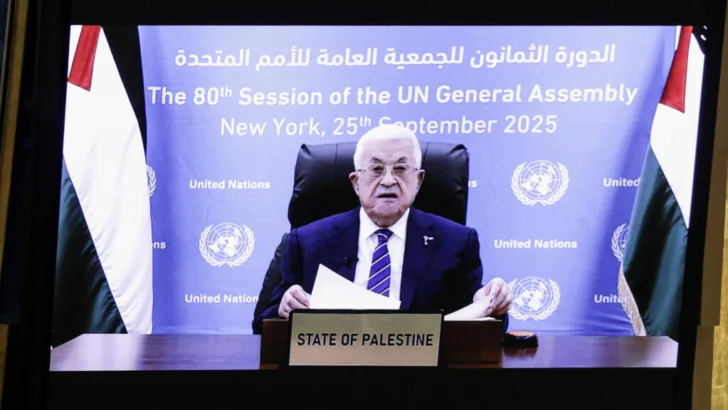 En vivo l No se podrá lograr la paz si no se hace justicia y no se puede hacer justicia si Palestina no es libre: Abbas
