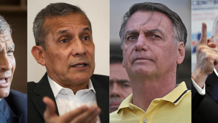 Condena a Bolsonaro lo coloca entre los expresidentes latinoamericanos con causas penales