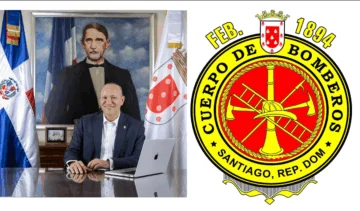 Santiago es apasionado con sus bomberos
