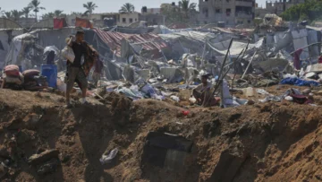 La escasez de sanitarios en Gaza, gran problema en los campamentos de desplazados La escasez de sanitarios en Gaza, gran problema en los campamentos de desplazados