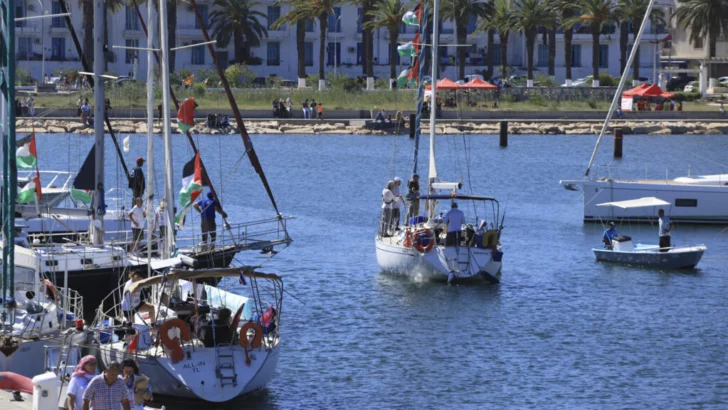 Flotillas hacia Gaza: varios barcos han zarpado de los puertos de Túnez y Bizerta