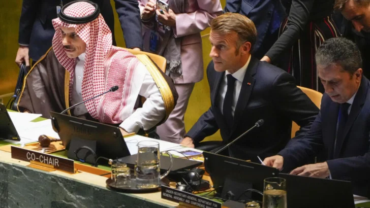 Tras reconocer a Palestina, Macron gestiona el “día después” en Nueva York