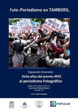 APEC Cultural inaugura exposición itinerante del Premio de Periodismo Fotográfico en Tamboril