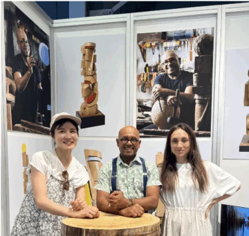 Juan Trinidad inicia gira en Japón por primera vez y representa el arte dominicano en Expo 2025 Osaka