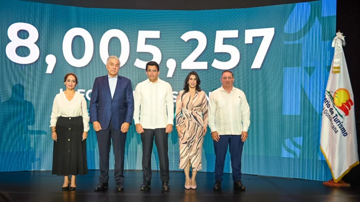 8 millones de visitantes han llegado a RD hasta agosto, según Mitur