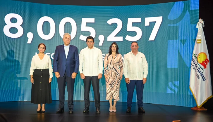 8 millones de visitantes han llegado a RD hasta agosto, según Mitur