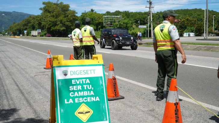 Digesett despliega operativo en carreteras por Día de Las Mercedes