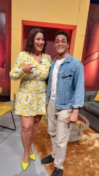  Yenny Polanco Lovera y Dimitri Rivera.