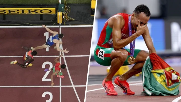 Épico final de los 1500 en Tokio con espectacular arremetida de portugués