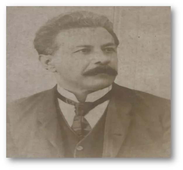  El escritor Manuel de Jesús Peña y Reynoso fue designado como Ministro de Interior y Policía en el Gobierno de Espaillat (Colección del AGN).