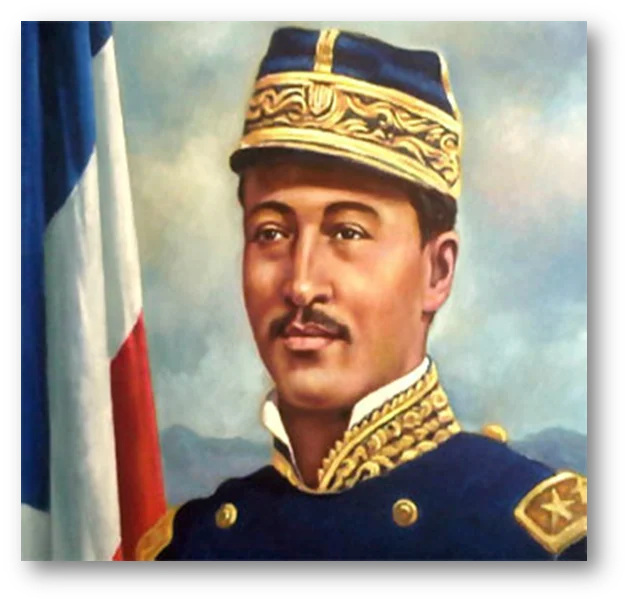  El general Gregorio Luperón fue designado como Ministro de Guerra y Marina del Gobierno de Espaillat (Colección del pintor Miguel Núñez).