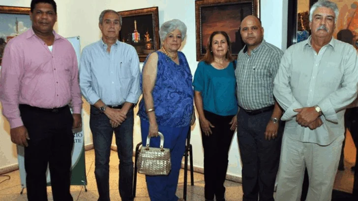  Fernando Cabrera, Leandro Montes, Petrouska Sméster, Carmen Pérez, Enegildo Peña y Domingo Batista.