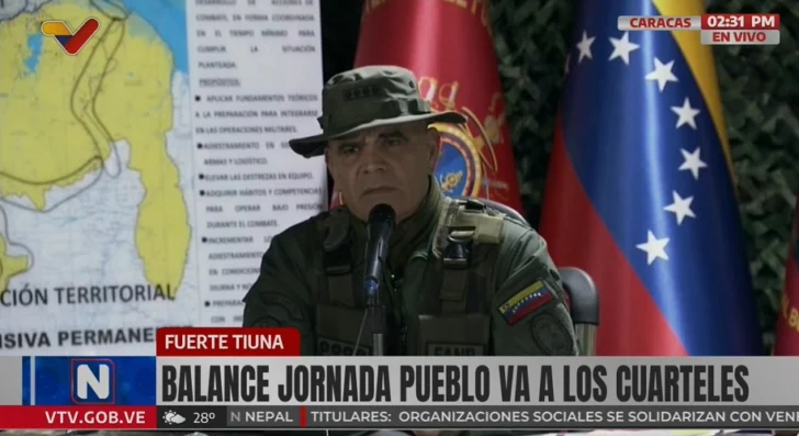 Venezuela advierte responderá a Guyana y Trinidad por 'vasallos' de EEUU que multiplica vuelos espías