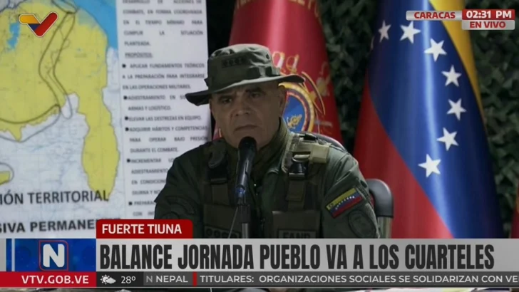 Venezuela advierte responderá a Guyana y Trinidad por Venezuela advierte responderá a Guyana y Trinidad por